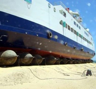 शिप लॉन्चिंग समुद्री एयरबैग